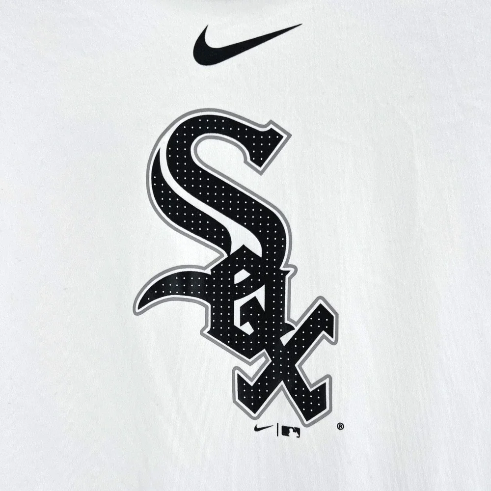 Nike Chicago White Sox XXL Dri-FIT Performance Shirt White MLB Baseball Gorpcore